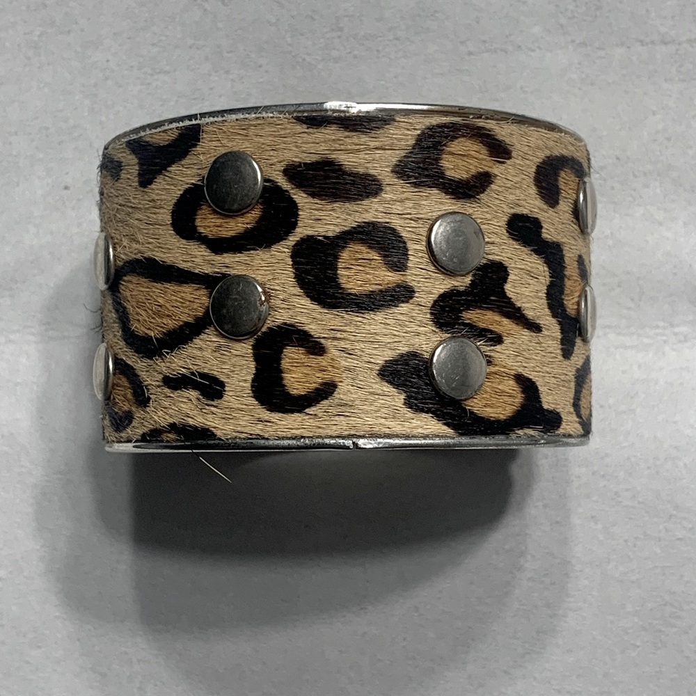 Charming Charlie Leopard Detail Bracelet